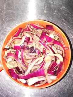 Onion pops lamb