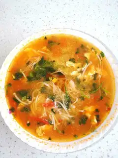 Tomato egg soup