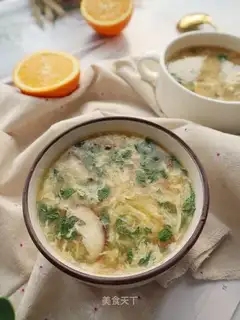 Spleen spleen and egg soup
