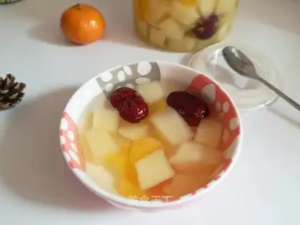 Apple and orange cans