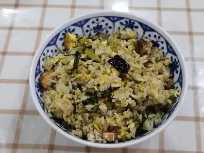 Snowball egg rice