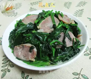 Sausage spinach