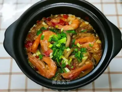 A big shrimp fan