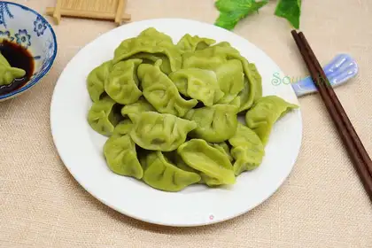 Spinach dumplings