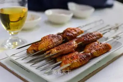 Roasted chicken wings