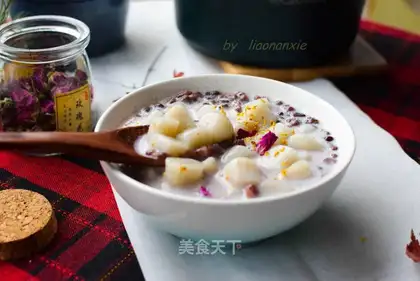 Milk and red bean taco soup