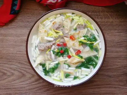 The lamb soup