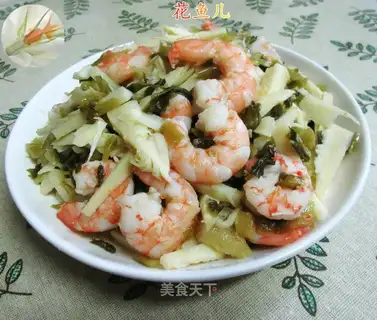 The pickles are fried shrimp