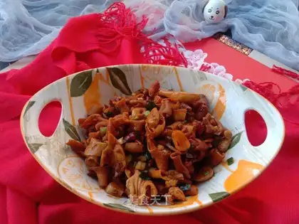 Spicy chicken sausages