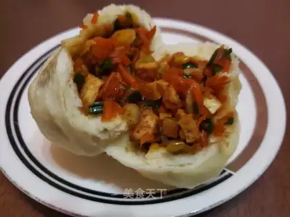 Carrot tofu bag