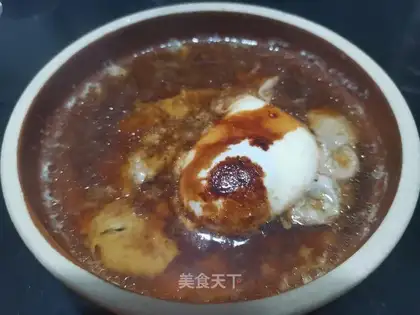 Meatloaf steamed eggs