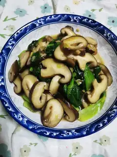 Fry mushrooms