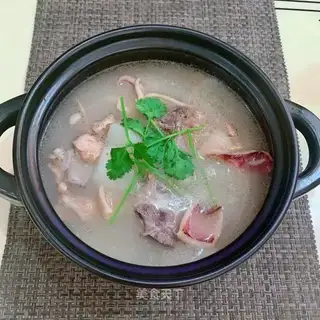 White radish to dry the squid soup