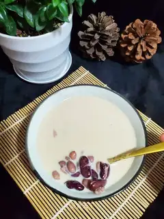 I'll drink peanuts with red bean milk