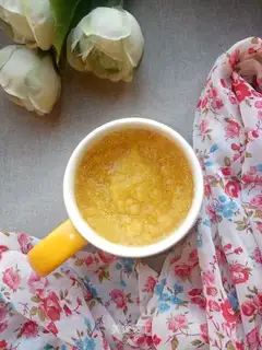 Apple orange juice mud
