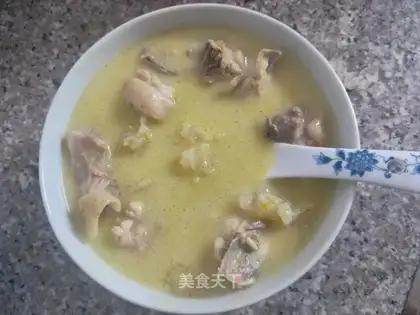 Powdered chicken soup