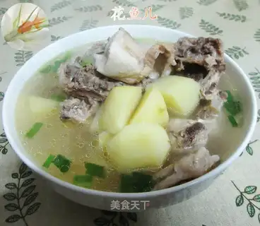 Potato chicken soup