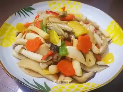 Fried mushrooms
