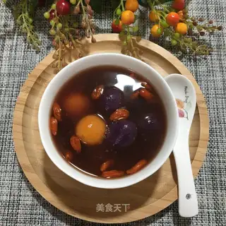 Red sugar makes double soup
