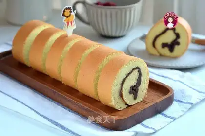 Red bean sari roll