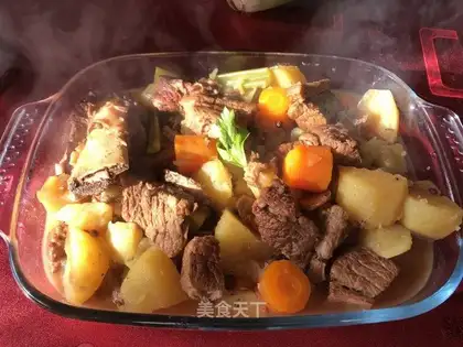 High-pressure cooker beef
