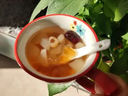 Peach Cinnamon Syd soup