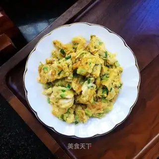 Garlic fried eggs