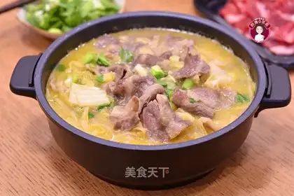 Gold soup, fat cow cabbage