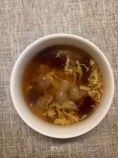 Cinnamon-red dates, sweet soup