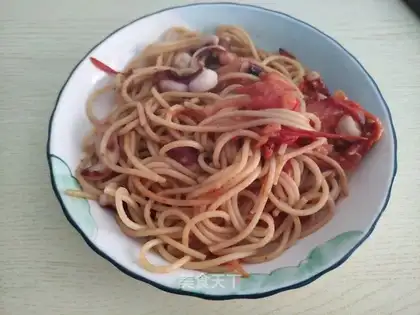 Fried pasta