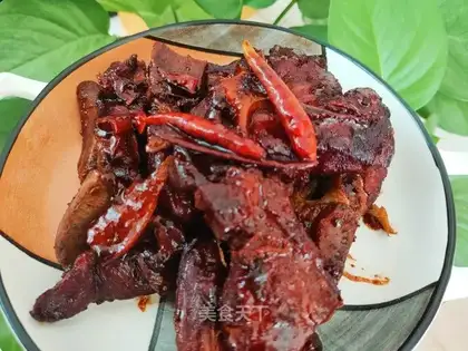 Red burn ribs