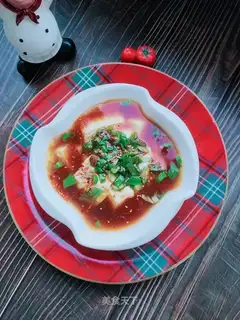 Big bone soup, tofu