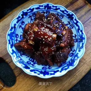 Red culinary ribs