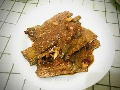 Red-fried fish
