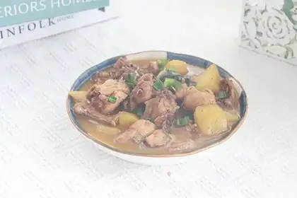 Frozen potato chicken