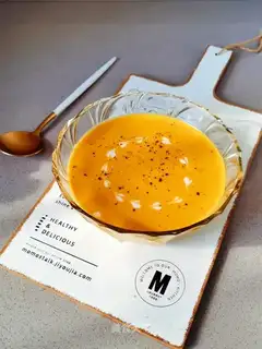 Invincible and delicious pumpkin soup