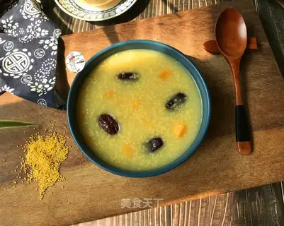 Potato date porridge