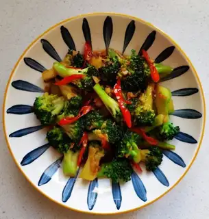 Garlic broccoli