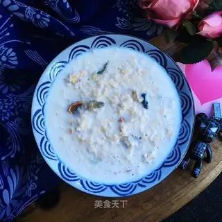 Nut milk oatmeal