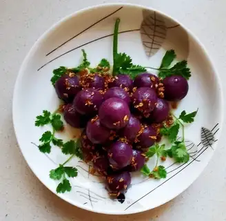 It's purple gas