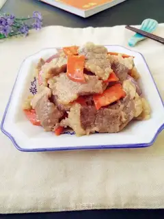 Fried beef