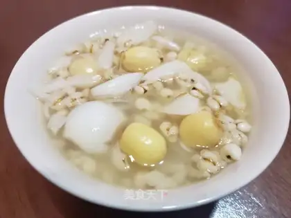 Lily rice congee