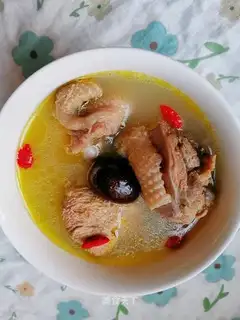 The chicken soup