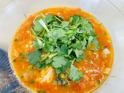 Tomato acid and lamb