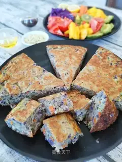 Pyramid veggie pie