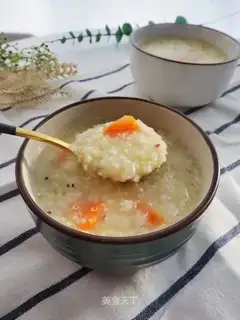 Carrot, three-coloured quinoa