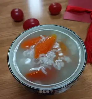 Carrots, potatoes, rice congee