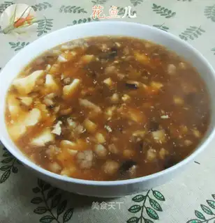 Frozen mushroom tofu