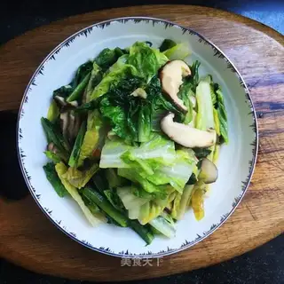 Fry mushrooms