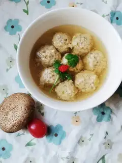 Frozen meatballs